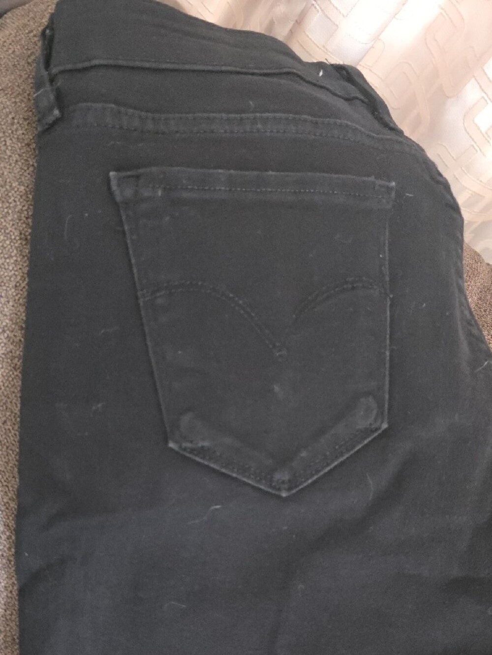 Signature by Levi Strauss Black Skinny Jeans - Picture 3 of 5